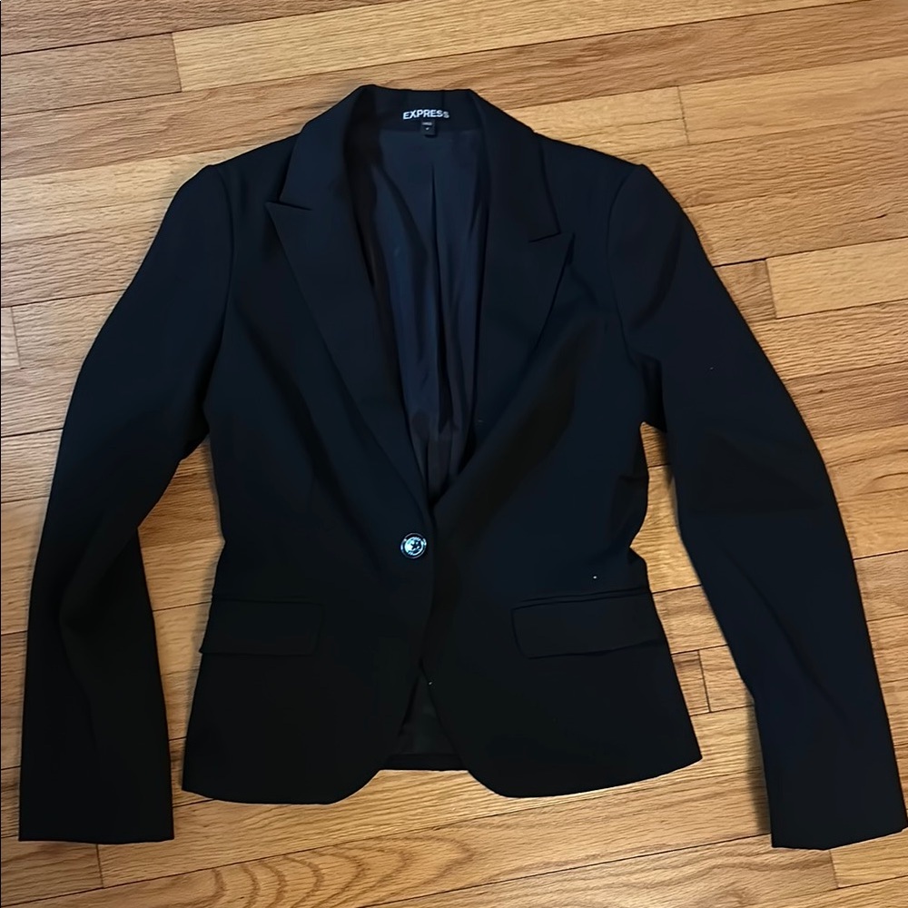 Express Women's Black Blazer